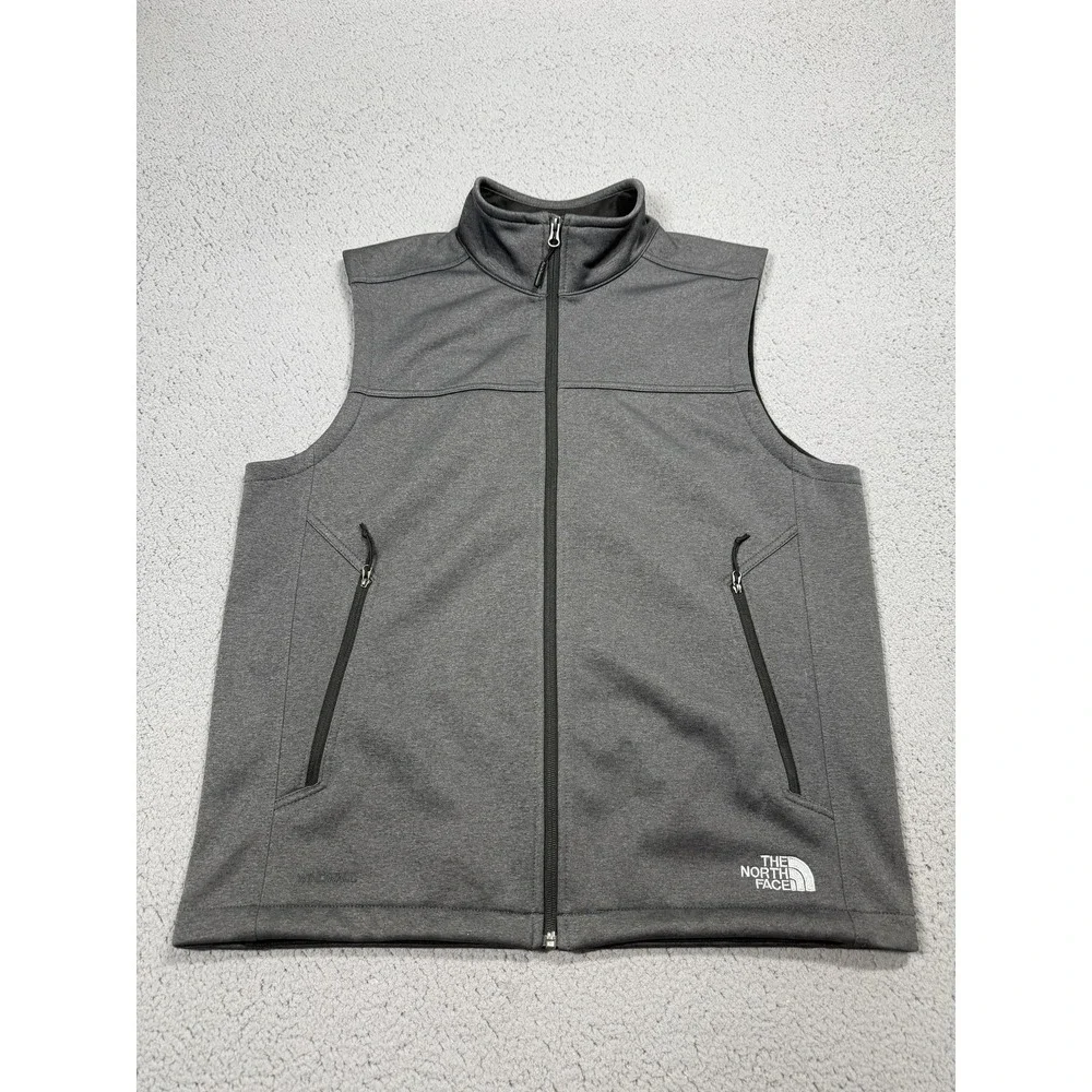 The North Face Vest Mens Large WindWall Softshell Full Zip Inovalon NF0A3LGZ